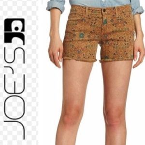Joes Jeans Floral Brown Shorts R